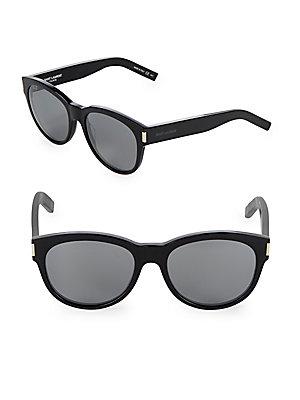 Saint Laurent 54mm Round Sunglasses