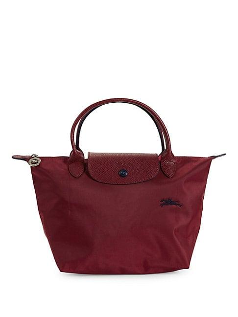Longchamp Classic Leather-trimmed Tote