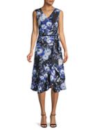 Calvin Klein Moody Floral A-line Dress