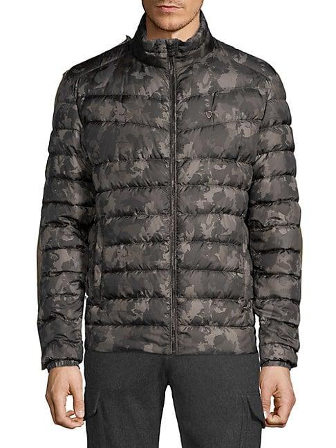 Strellson Slim-fit Camo Puffer Jacket