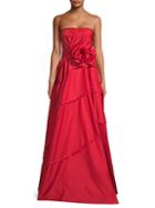 Jason Wu Collection Floral Front Evening Gown