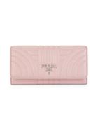 Prada Quilted Leather Long Wallet