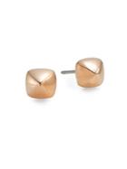 Rebecca Minkoff Pyramid Stud Earrings/rose Goldtone