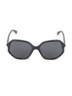 Gucci Core 56mm Geometric Sunglasses