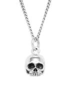 King Baby Studio Sterling Silver Hamlet Skull Pendant Necklace