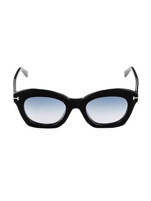 Tom Ford 53mm Geometric Sunglasses