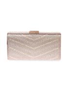 La Regale Studded Minaudiere Clutch