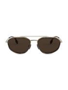Burberry 56mm Oval Sunglasses