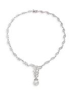 Saks Fifth Avenue Faux Pearl & Crystal Necklace
