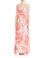 Parker Graphic Printed Gown