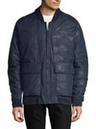 Andrew Marc Camouflage Down Puffer Jacket