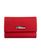 Longchamp Roseau Leather Compact Wallet