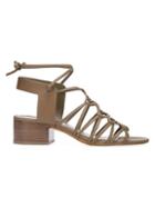 Vince Beaumont Laced Leather Sandals