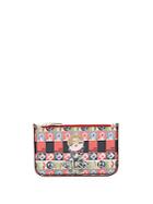 Love Moschino Printed Leather Pouch
