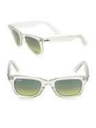 Ray-ban Transparent Wayfarer Sunglasses