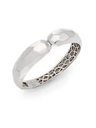 Ron Hami Silver Lining Carved Sterling Silver Cuff Bracelet
