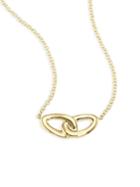 Ippolita Cherish 18k Yellow Gold Intertwine Necklace