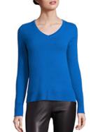 Saks Fifth Avenue Basic Cashmere V-neck Sweater