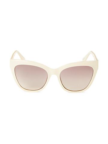 O By Oscar De La Renta 55mm Cat Eye Sunglasses