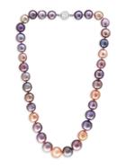 Effy Sterling Silver & 10mm Round Freshwater Pearl Beaded Necklace