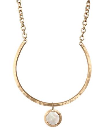 Stephanie Kantis Paris Mother Of Pearl & 18k Goldplated Necklace
