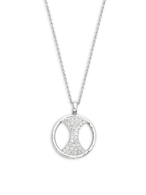 Gurhan Tuxedo Pav&eacute; Diamond Pendant Necklace