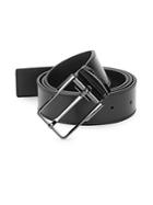 Versace Collection Slim Leather Belt