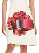 Carolina Herrera Floral-print Skirt