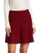 Theory Lotamee Wool-blend Mini Skirt