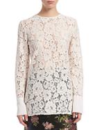 Lanvin All-over Lace Blouse