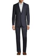 Saks Fifth Avenue Slim-fit Plaid Wool Suit