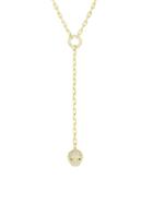 Chloe & Madison Crystal Panther Pendant Y-necklace