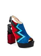 Isa Tapia Pacha Multicolored Platform Sandals