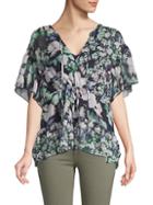 French Connection Dreda Floral Georgette Blouse