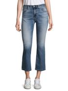 Ag Jeans The Jodi High-rise Flared Crop Jeans