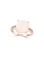 Effy October Opal & Diamond 14k Rose Gold Ring