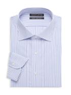 Saks Fifth Avenue Slim-fit Stripe Cotton Dress Shirt