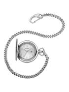 Bulova Classic Stainless Steel Pocket Watch