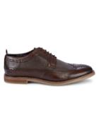 Ben Sherman Brent Longwing Perforated Leather Derbys