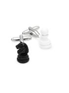 Saks Fifth Avenue Chess Pieces Stainless Steel Cufflinks