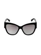 Karl Lagerfeld Paris 57mm Butterfly Sunglasses