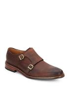 Cole Haan Williams Leather Double Monk-strap Shoes