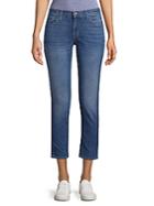 J Brand Whiskered Washed Stretch Jeans