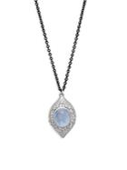 Armenta New World Diamond & Gemstone Doublet Pendant Necklace