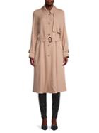 Burberry Cinderford Wool Trench Coat