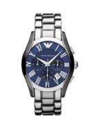 Emporio Armani Valente Stainless Steel Bracelet Chronograph Watch
