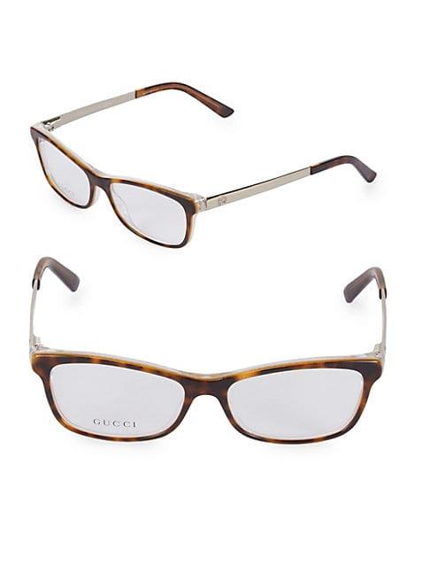 Gucci 51mm Rectangle Optical Glasses
