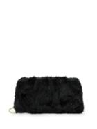 La Regale Faux Fur Chain Shoulder Bag