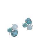 Ippolita 925 Rock Candy Semi-precious Multi-stone Cluster Stud Earrings