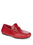 Salvatore Ferragamo Front Braided Loafers